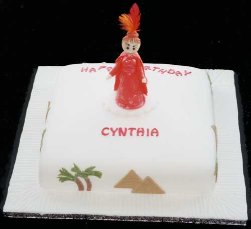 A cake for a thespian.