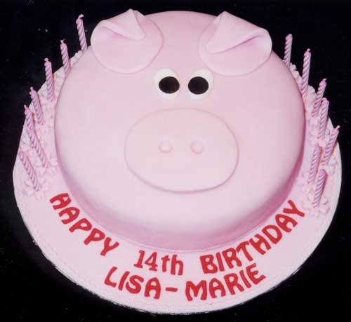 A novelty madeira based cake with jam and butter-cream filling.