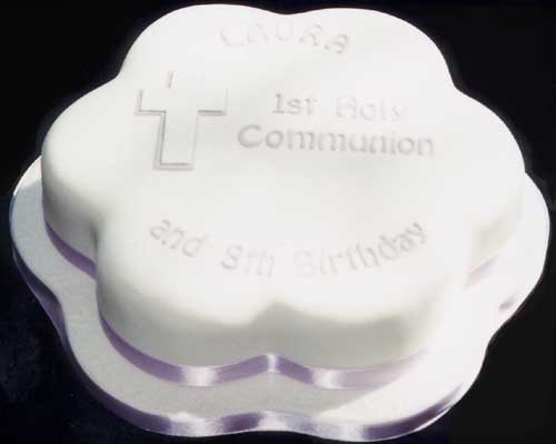 A Communion cake.